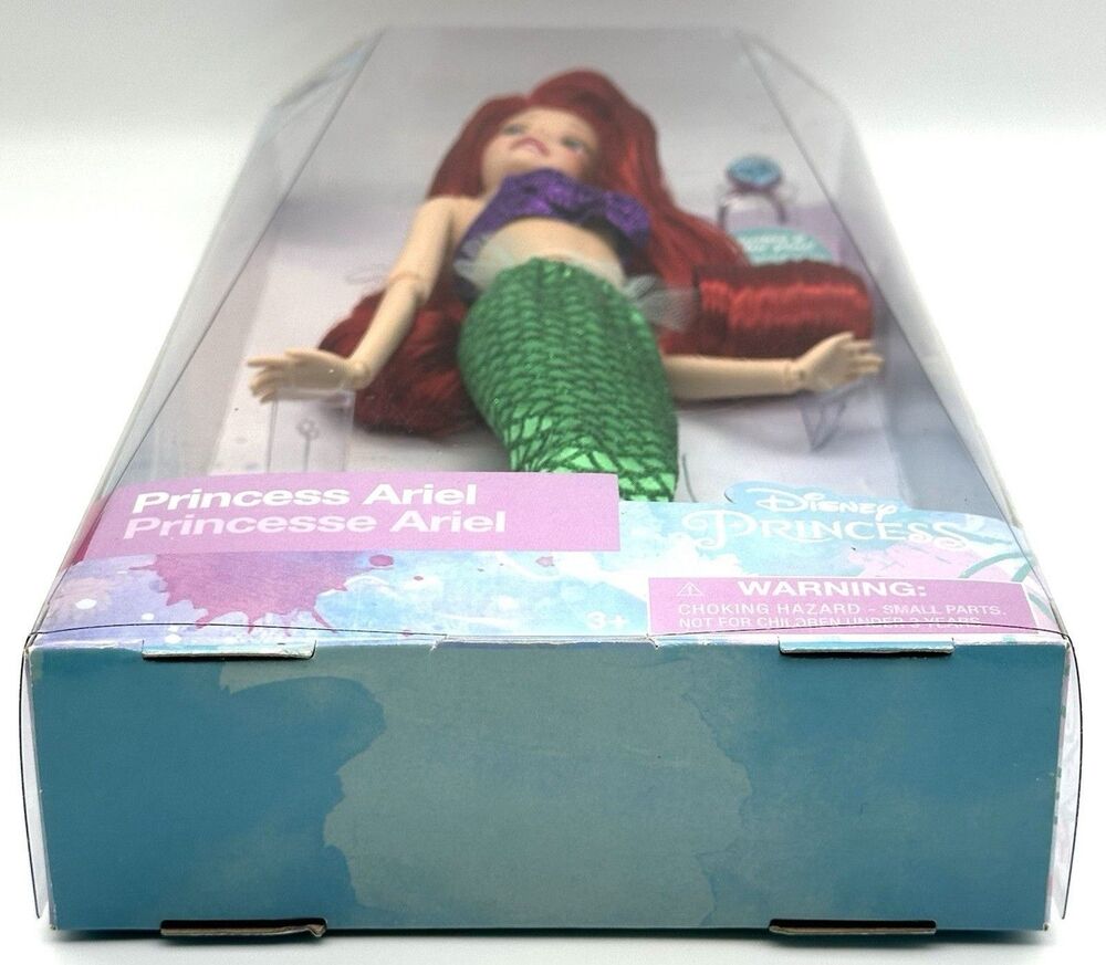 Disney Store Exclusive Princess Ariel 12” Classic Doll w/Ring The Little Mermaid - Picture 6 of 9